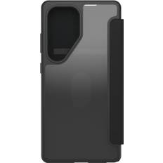 Samsung Galaxy S25+ Covers med kortholder OtterBox React Folio Series Beskyttelsescover Sort Krystal