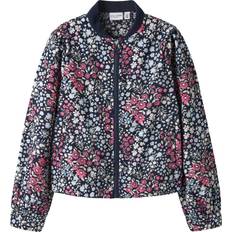 Name It 134/140 Jakker Name It Overgangsjakke - Marin/Lyseblå/Pink/Hvid