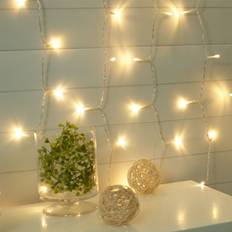 Mainstays 96-Count Indoor Curtain Lights 4 in Fairy Light 96 Lamps