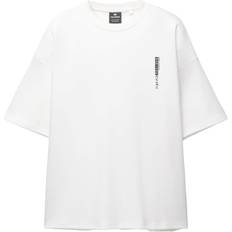 Pull&Bear Tokyo Back Graphic T-shirt - White