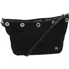 Burberry Bags Burberry Preloved Canvas Shoulder Bag - Black