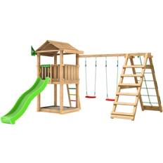Jungle Gym Lekplats Jungle Gym House lektorn komplett inkl. Climb, Klätterställning