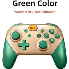 Game Controllers Maxpower Green Wireless Gemepads For NS Switch OLED/LITE PC Wireless Controller Joystick