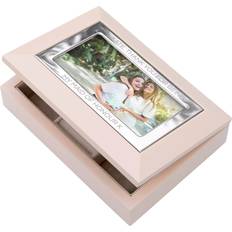 Blush Photo Jewellery Box - Pink/Silver