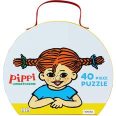 Pippi Longstocking Kontur Puslespil 40 Brikker