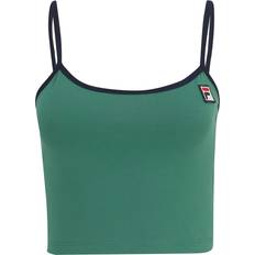 Vrouw Mouwloze shirts Fila Dames Crop Top - Vert