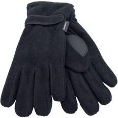 One Size Handskar Rjm Mens Fleece Gloves - Svart