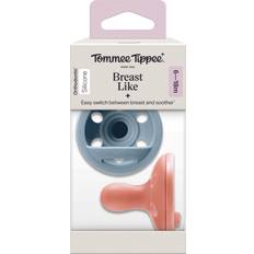 Tommee Tippee Nappar Tommee Tippee Breast-like 6-18 m Napp 2 St