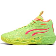Rosa - Unisex Basketskor Puma MB.04 Gem Basketball Boots - Yellow
