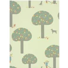Tapeter Little Greene Tapete Rodney Street Pea Green