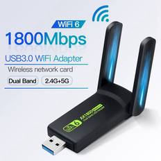 Tlily 1800Mbps WiFi USB 3.0 Network Adapter