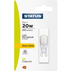 Status 2W LED G9 Light Bulb Warm White