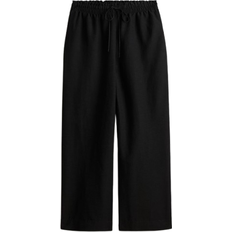 H&M Pellavasekoitteiset Housut - Musta