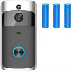 WiFi Wireless Video Doorbell Camera 3x Batteries