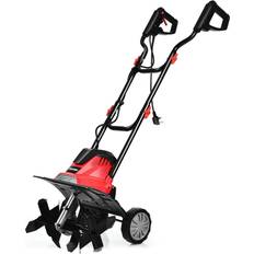 Costway 1200W Electric Garden Tiller and Cultivator with 4 Blade