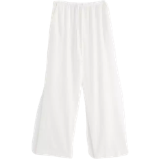 Lindex Bella Straight Trousers In Linen Blend