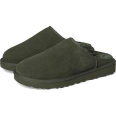 UGG Hjemmesko UGG Suede Slip-On Mules Shearling Foret - Grøn