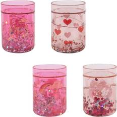 Konges Sløjd Glitter Koppar 4-pack Rosa Mix