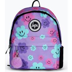 Hype Rygsække Hype Unisex Purple Happy Flower Print Backpack