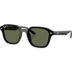 Ray-Ban Unisex RB4458D Sunglasses - Black/Green Squared Polarized