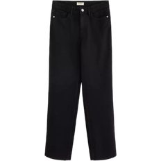 Lindex NEA Straight regular jeans Svart