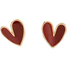 Shein Heart Shaped Stud Earrings