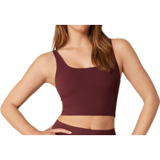 FeatherFit Twist Back Sports Tank Top Low Impact Yoga Daily