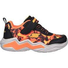 Skechers ERUPTERS IV ROLDEN Boys Trainers Black/Orange: 5K Infant
