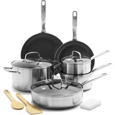 GreenPan Chatham Cookware Set with lid 12 Parts