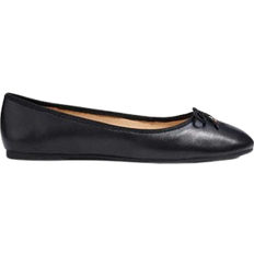 Coach Womens Alina Leather Ballet Black • Prices »
