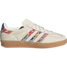 adidas Gazelle Indoor x Liberty London Shoes - Off White/Gold Metallic