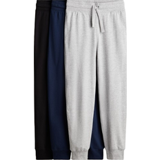 H&M Blå 3-pack joggers bomullstrikå