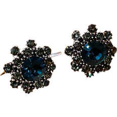 Shein Rhinestone Decor Drop Earrings