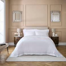 Dorma Egyptian Cotton Sateen 800 Thread Count Duvet Cover White (200x200cm)