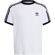 adidas Adicolor 3-Stripes Tee White