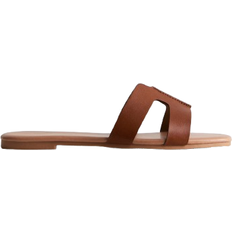 New Look Neutral Sandaler Med Udskæringsdesign - Gyldenbrune