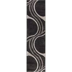 Dunelm Mirage Runner Mirage Black Black 60x230cm