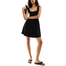 ASOS DESIGN Scoop Neck Mini Dress - Black