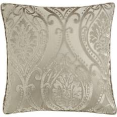 Curtina Chateau Damask Embossed Cushion Cover Natural (43x43cm)