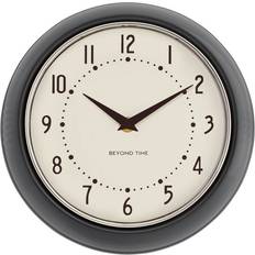Gråa Väggklockor Beyond Time retro Beyond Time 50-tal Väggklocka 23cm
