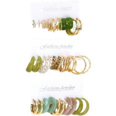 Shein 15pairs Random Faux Pearl Decor Earrings