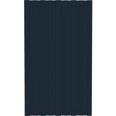 Plåttak vidaXL Takprofiler 12 st galvaniserat stål antracit 80x45
