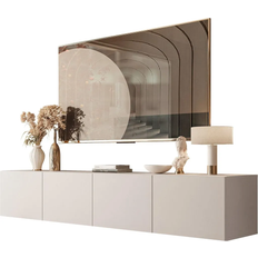 Fernsehschränke Lukmebel TV-Schrank Colgante Kaschmir 200 cm mit LED Fernsehschrank 200x36cm