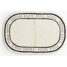 H&M Tufted Bath Mat Beige 60 x 90