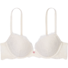 Victoria's Secret Dream Angels Lace Push-Up Bra - White/Ivory