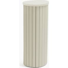 H&M Pidestall Beige Småbord 24x27cm