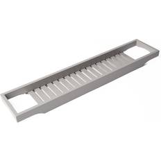 OHS Wooden Natural Bamboo Bath Rack