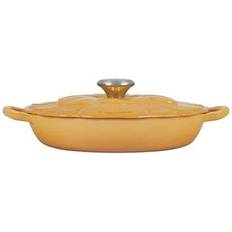 Le Creuset Signature Enameled Cast Iron Petal Braiser, 2.25Qt with lid 0.56 gal 10 "
