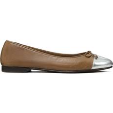Tory Burch Cap Toe Ballet Flats - Wild Mushroom
