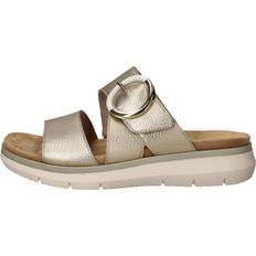 Gold Slippers Remonte Pantolette - Champagner
